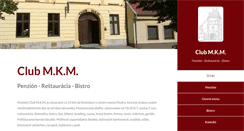 Desktop Screenshot of clubmkm.sk