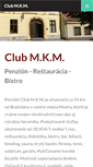 Mobile Screenshot of clubmkm.sk